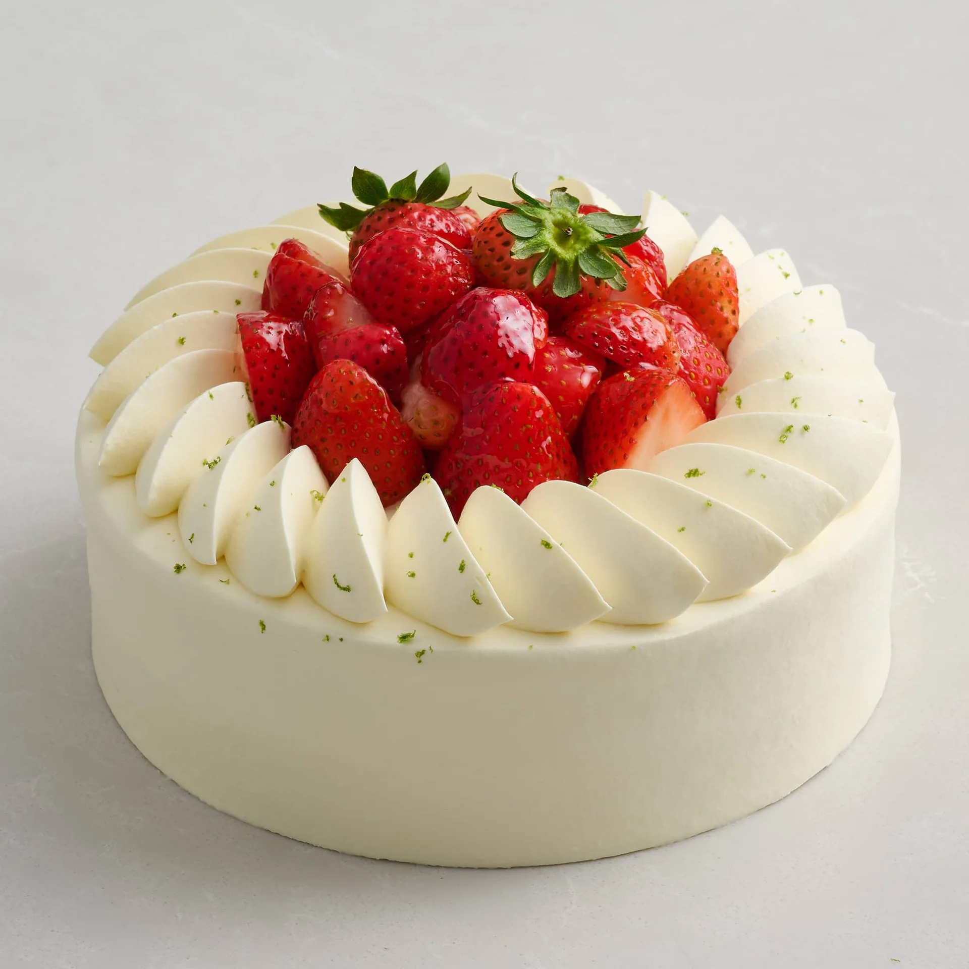 Căpșuna cu frişcă